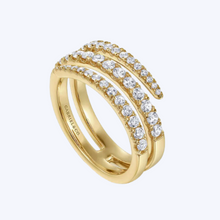 Load image into Gallery viewer, Diamond Spikes Wrap Ring
