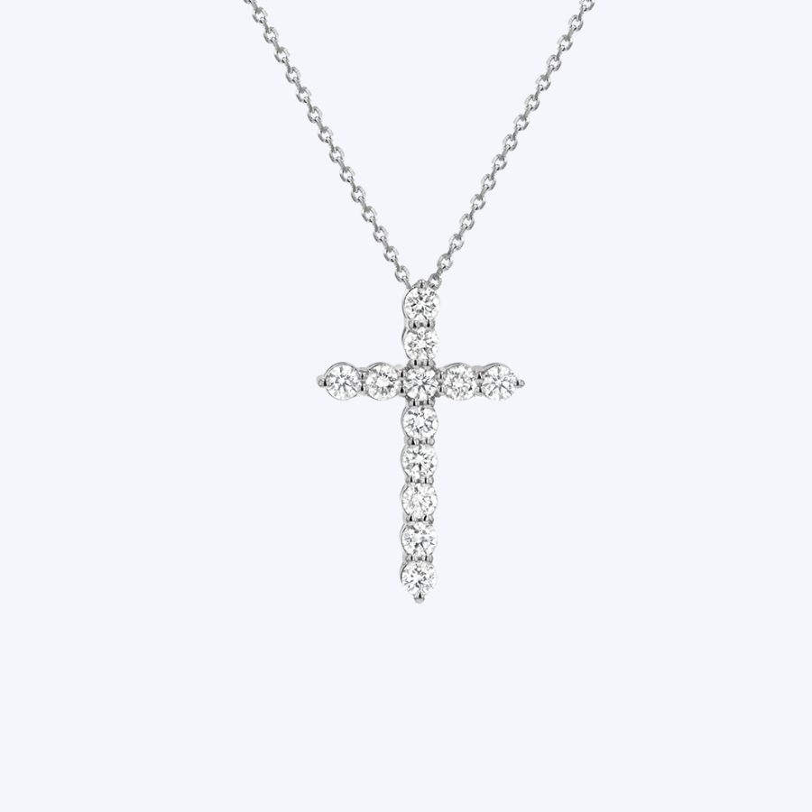 Eliza Cross Pendant Necklace