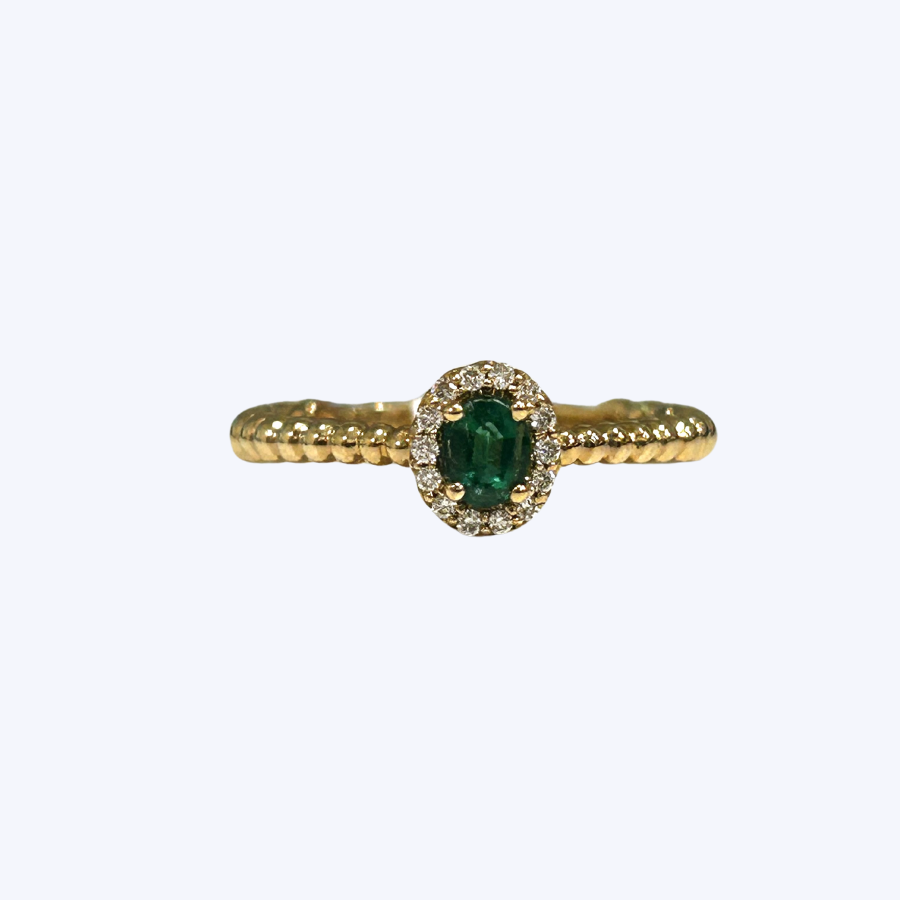 Ella Emerald Ring