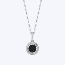 Load image into Gallery viewer, Diamond Halo Pendant with Round Center Stone
