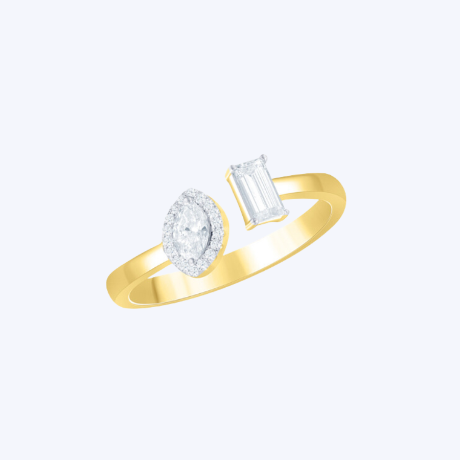 Melinda Open Diamond Ring