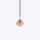 Goccia Series Pink Champagne Gold Pendant