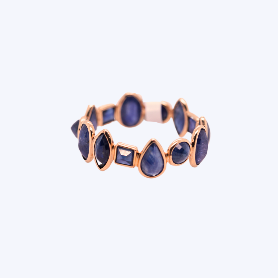 Saylor Sapphire Mixed Shapes Ring