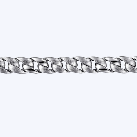 Carlos Silver Cuban Link Bracelet