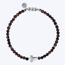 Load image into Gallery viewer, Elliott Beaded Cross Bracelet
