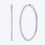 Jessica Diamond Hoops