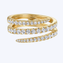 Load image into Gallery viewer, Diamond Spikes Wrap Ring
