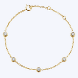 Stevie Lab-Grown Diamond by the Yard Bracelet