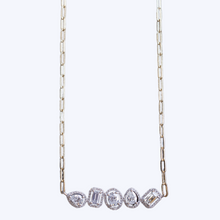 Load image into Gallery viewer, Arden Mixed Shape Diamond Necklace
