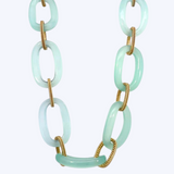 Callie Calcedony Link Necklace