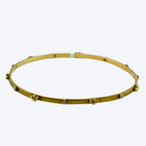 Trina Thin Gold Bangle