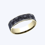 Honeycomb Ammara Stone and Gold Band