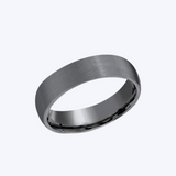 Domed Satin Finish Tantalum Ring