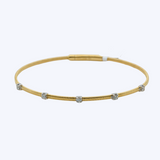 0.25 Diamond Stations Flex Bangle