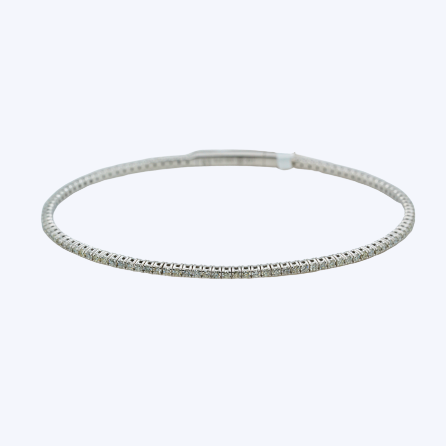 1.93 Elise Diamond Flex Bangle