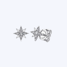 Load image into Gallery viewer, Kaslique Diamond Star Studs
