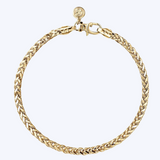 Oliver Wheat Chain Men's Bracelet