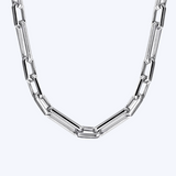 Christopher Silver Figaro Chain Necklace