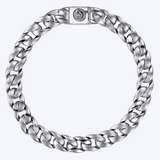 Carlos Silver Cuban Link Bracelet