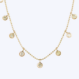 Cleopatra Diamond Drop Necklace