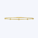 Diamond Station Flex Bangle