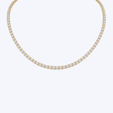 10.34ctw Laboratory-Grown Tennis Necklace