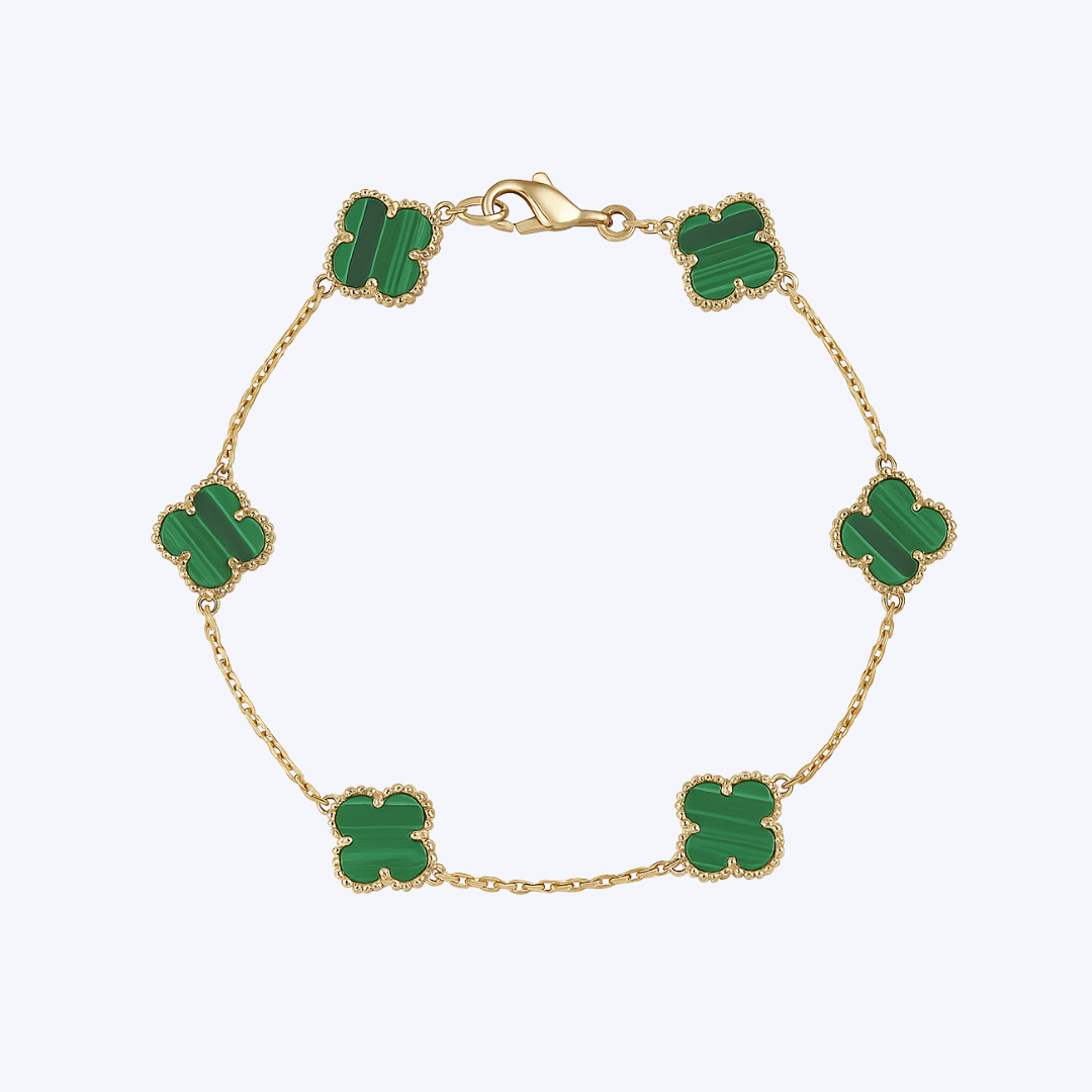 Petite Clover Station Bracelet
