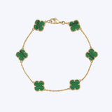 Petite Clover Station Bracelet