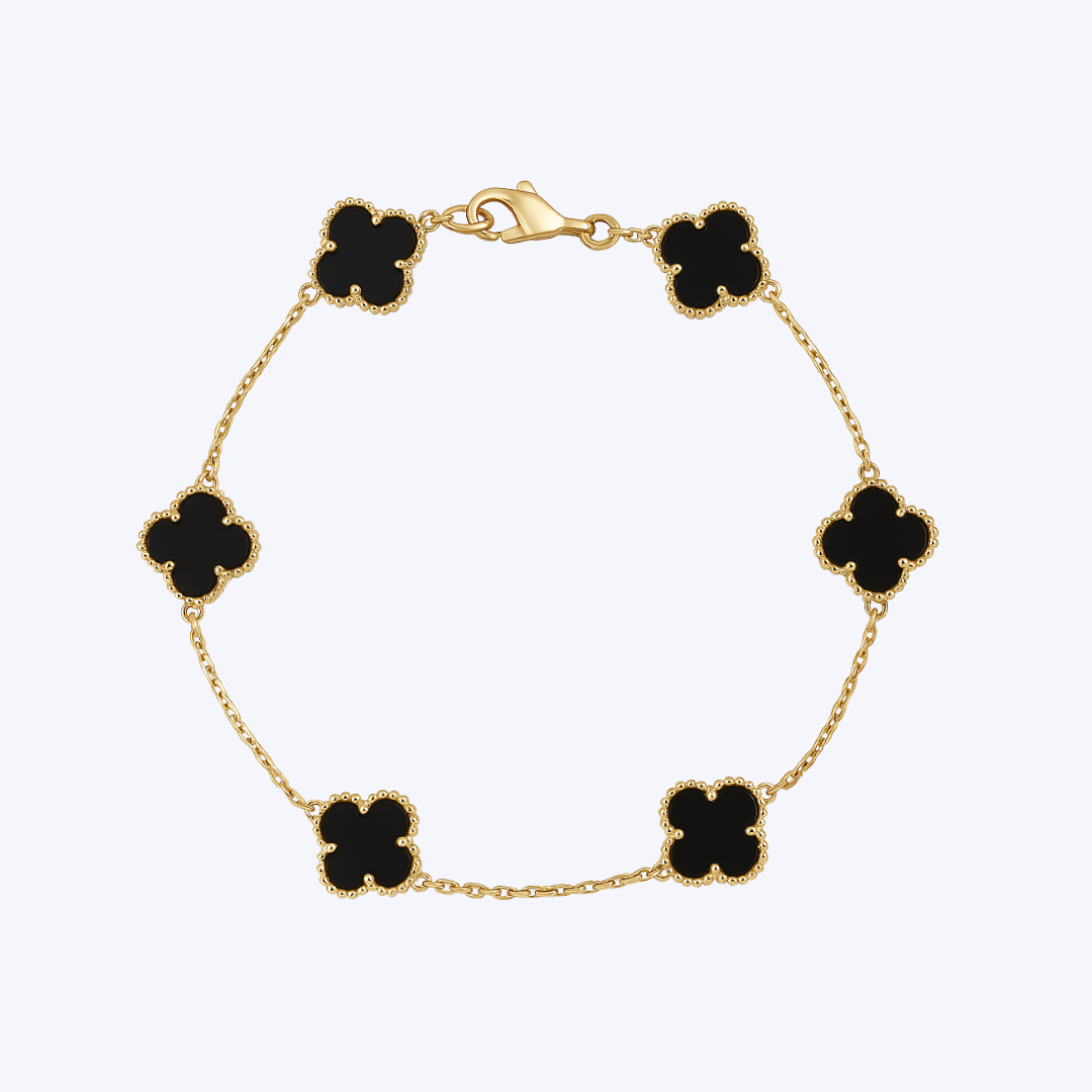 Petite Clover Station Bracelet