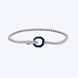 Diamond & Gemstone Buckle Bracelet