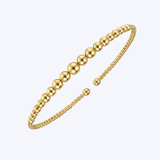 Yellow Gold Bujukan Open Bangle