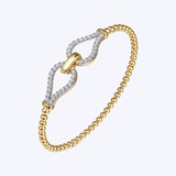 Bujukan Collection Gold Diamond Bangle