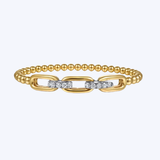 Bujukan Collection Link Diamond Bangle Bracelet