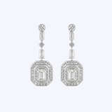 50th Deco Drop Earrings