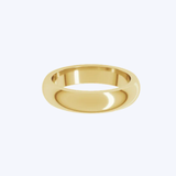 4.5mm Heavyweight Yellow Gold Band