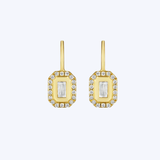 Petite Golden Age Deco Earrings
