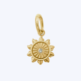 8mm Classic Gigi Lucky Sun Diamond Pendant