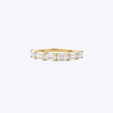 1.18ctw Lab-Grown Diamond East-West Emerald Cut Anniversary Band