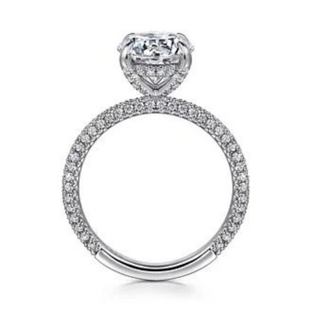 Alinna Round Diamond Engagement Ring