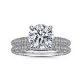 Alinna Round Diamond Engagement Ring