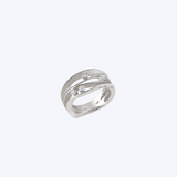 Dune Ring (4 Diamonds)