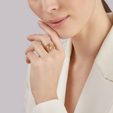 Dune Ring (5 Diamonds)