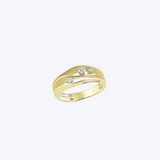 Dune Ring (3 Diamonds)