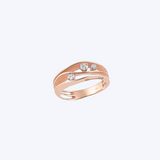 Dune Ring (3 Diamonds)