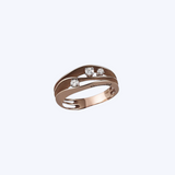 Dune Ring (3 Diamonds)
