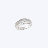 Dune Ring (3 Diamonds)