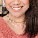 9.75ctw Lab-Grown Diamond Tennis Necklace