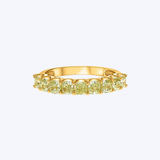 14K Yellow Gold 1.71ctw Cushion Yellow Diamond Ring  - Sz 6.5 (R+J)