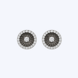 Cammilli 18K Black Lava Gold "My Star" .21ctw Diamond Earrings