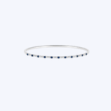 14K Gold Gemstone and Diamond Station Bracelet - 7 (DU)